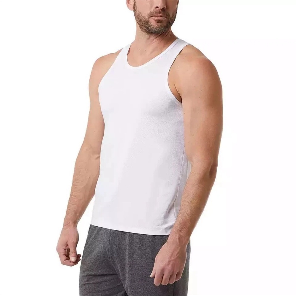32 Degrees Cool White Mesh Tank 3-Pack NWT - Picture 4 of 8